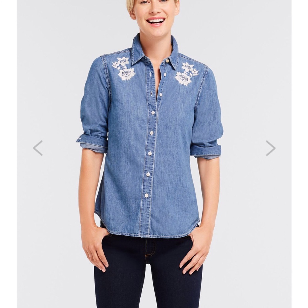 Draper James Chambray Shirt